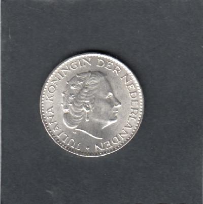 Beschrijving: 1 Gulden JULIANA 